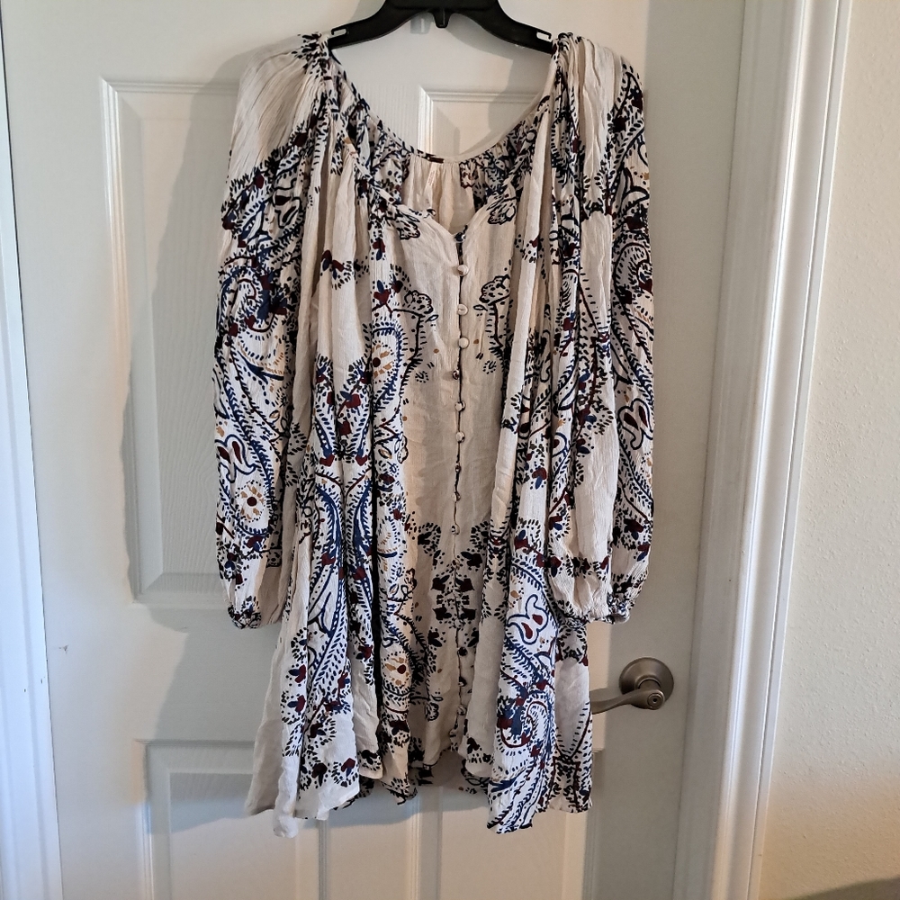 Free people trapeze tent dress